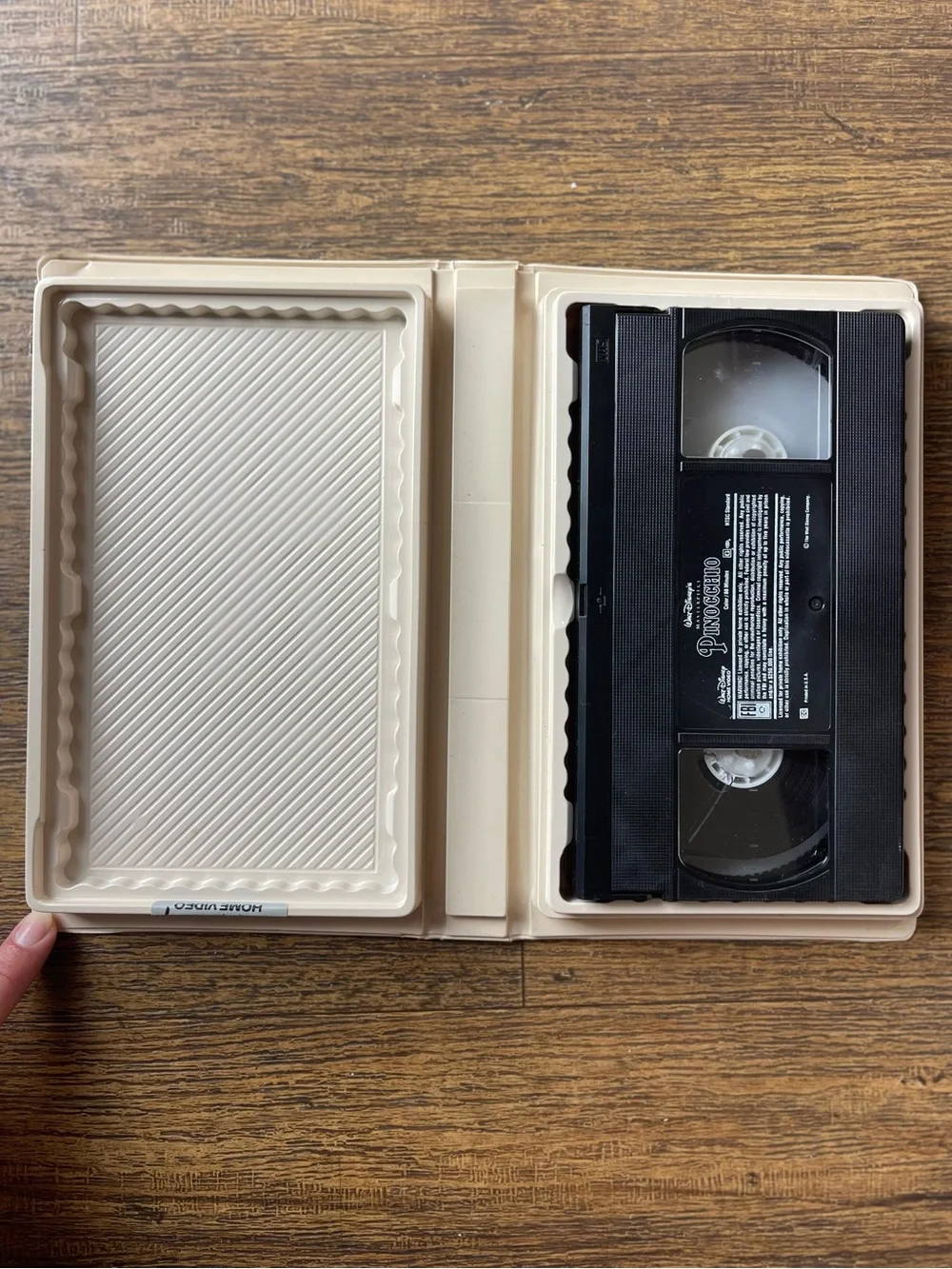 Pinocchio VHS 1993 Walt Disney Masterpiece Collection #239